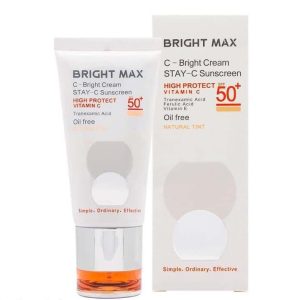 برایت مکس ضدآفتاب رنگی +SPF50 ویتامین سی