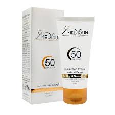 مدیسان ضد آفتاب رنگی +SPF50